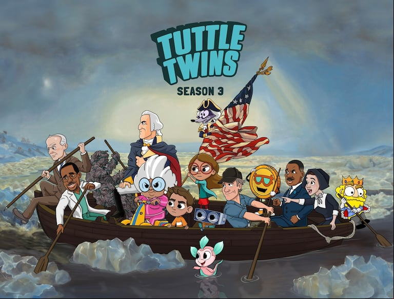 Paka Paka renovó su programación y generó controversia por una serie llamada "Tuttle Twins". (Foto: X/@TuttleTwinsTv).