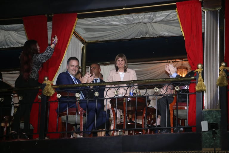 Patricia Bullrich en el evento de Roberto Piazza. (Foto: Movilpress).