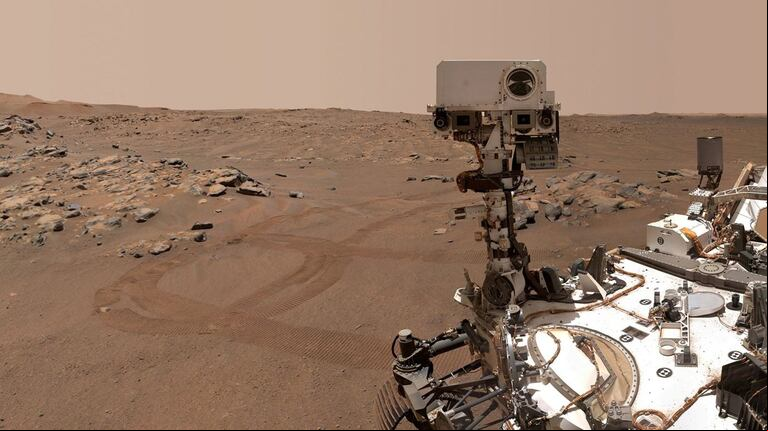 Perseverance llegó a Marte en el 2021. (Foto: Reuters/NASA/JPL-CALTECH/MSSS)