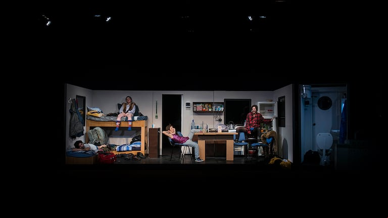 "Petróleo", en el Teatro San Martín (foto: Carlos Furman).