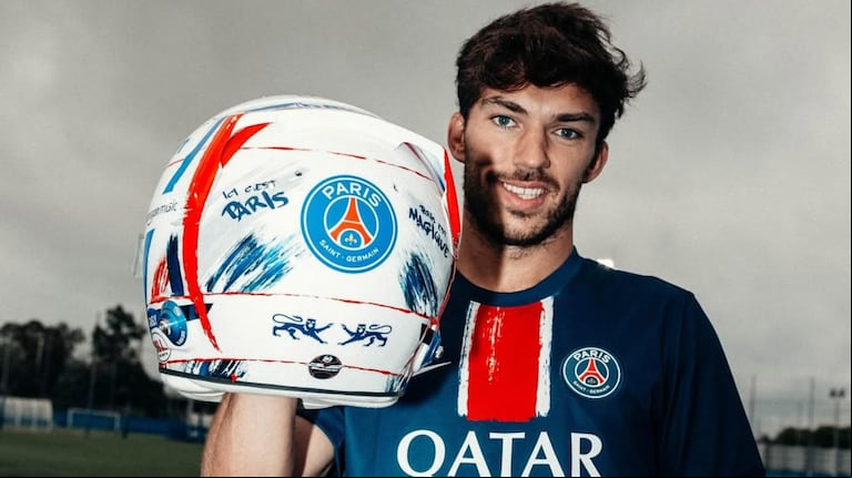 Pierre Gasly festejó el título del PSG en la Champions League. (Foto: Instagram / @pierregasly).