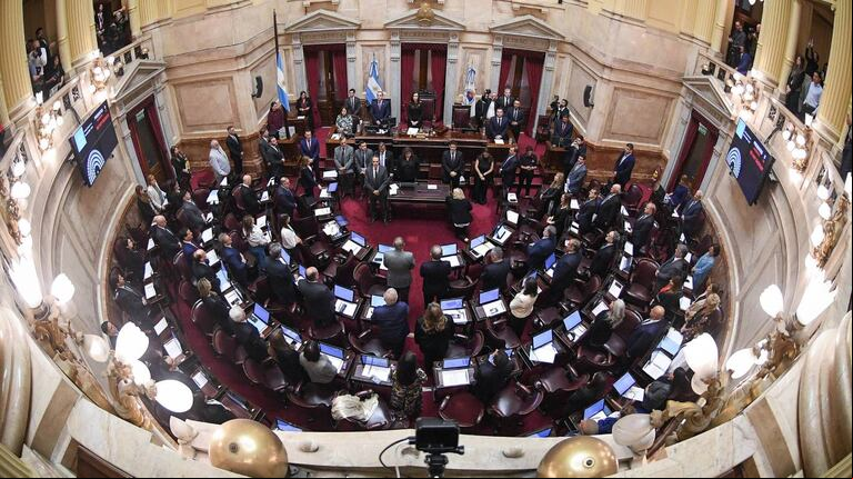 Por el fin del congelamiento, los senadores pasarán a cobrar casi $9 millones por mes. (Foto: NA - Comunicación Senado)