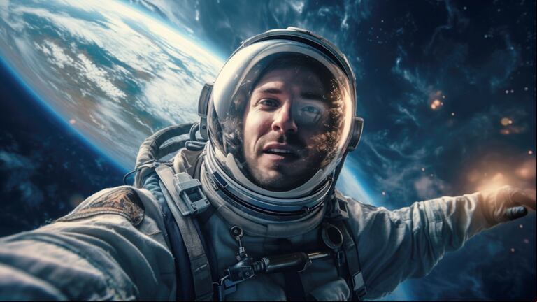 Por qué no pueden eructar en el espacio. Imagen subida a Internet por Adobe Stock.