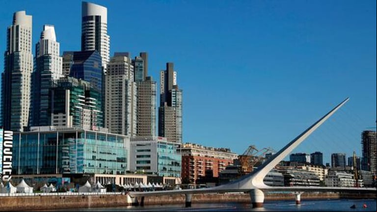 Puerto Madero está entre los barrios con peor rentabilidad de la ciudad. (Foto: Reuters)