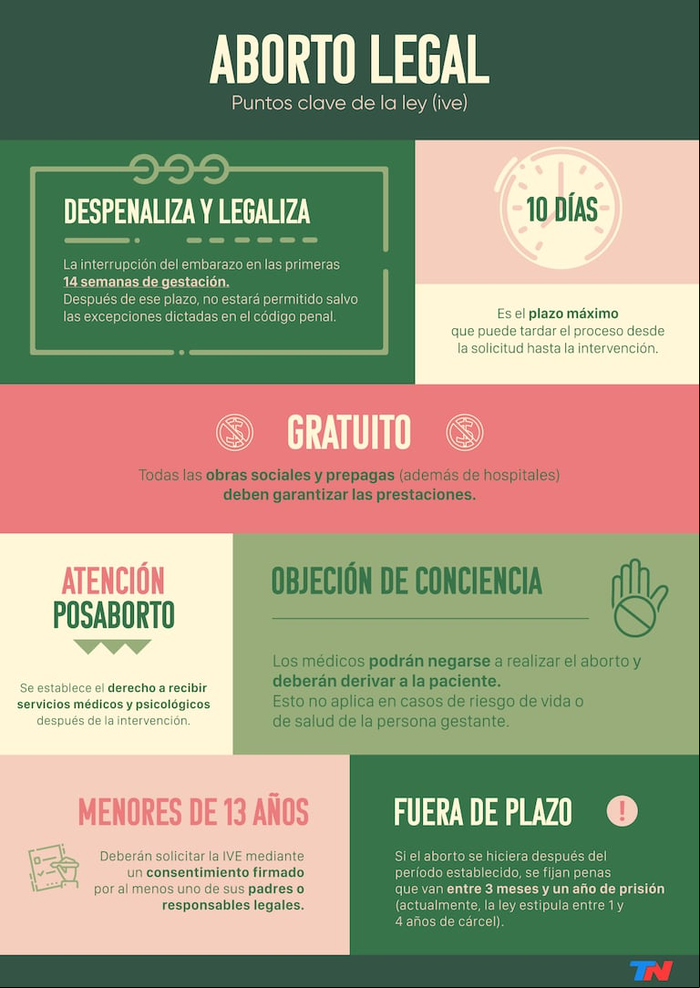 Puntos clave de la ley. (Foto: tn-ar.noticiasalagoanas.com)