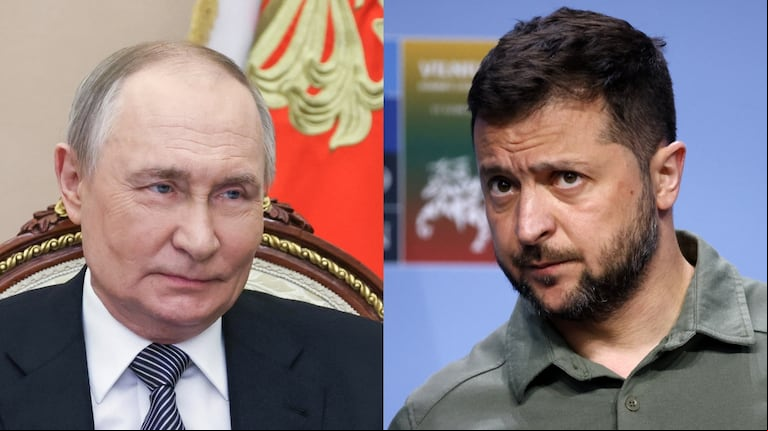 Putin anunció una tregua con Ucrania. (Foto: AFP).