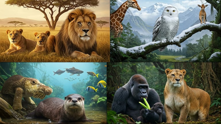 Qué animal te representa, según tu año de nacimiento (Foto: Imagen ilustrativa generada por IA).