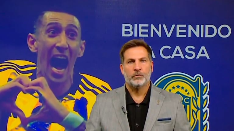 Qué dijo Toti Pasman sobre el regreso de Di María a Rosario Central. (Foto: Captura @DSports en X)