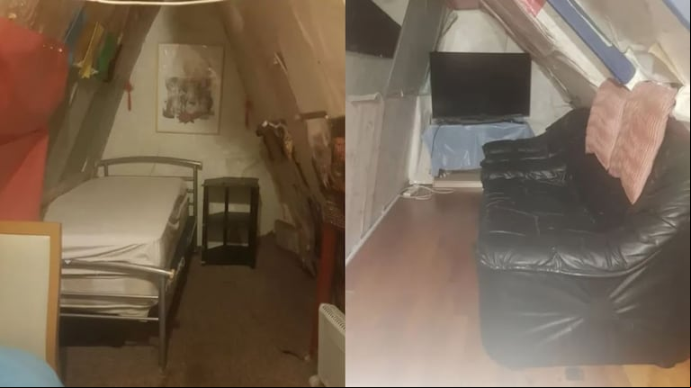 Qué encontraron en el departamento que tuvieron que sacar del mercado inmobiliario. (Foto: Gentileza The Sun)