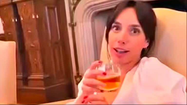 Qué le respondió Tamara Pettinato a Javier Milei. (Foto: Captura TN).