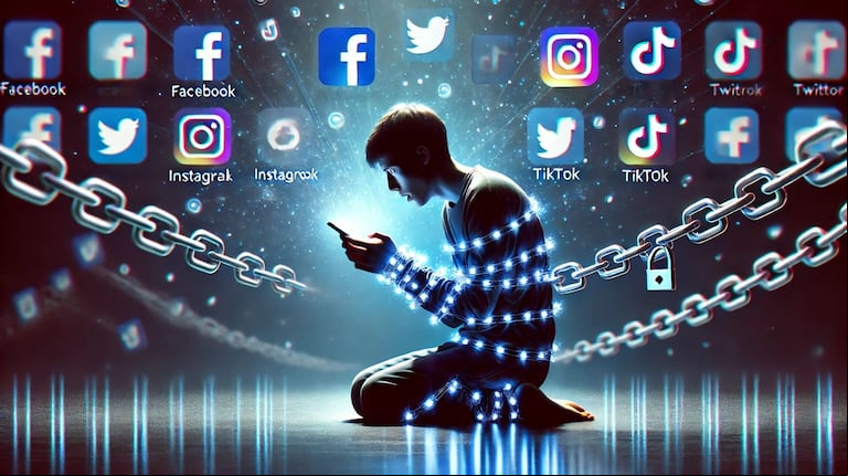 ¿Qué tienen en común las redes sociales y los casinos, según la especialista? (Foto: Creada con OpenAI DALL-E)