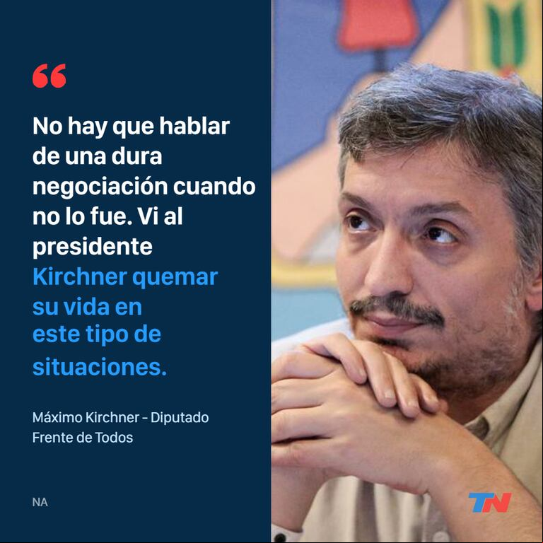 Rechazo al acuerdo con el FMI: Máximo Kirchner renunció a la jefatura del bloque del Frente de Todos