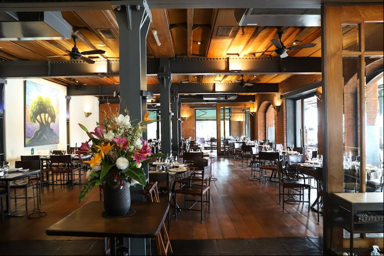 Restaurante en Puerto Madero (Foto: Gentileza Cabaña Las Lilas).