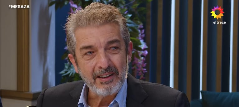 Ricardo Darín se emocionó al recordar a su hermana (Foto: captura Eltrece).