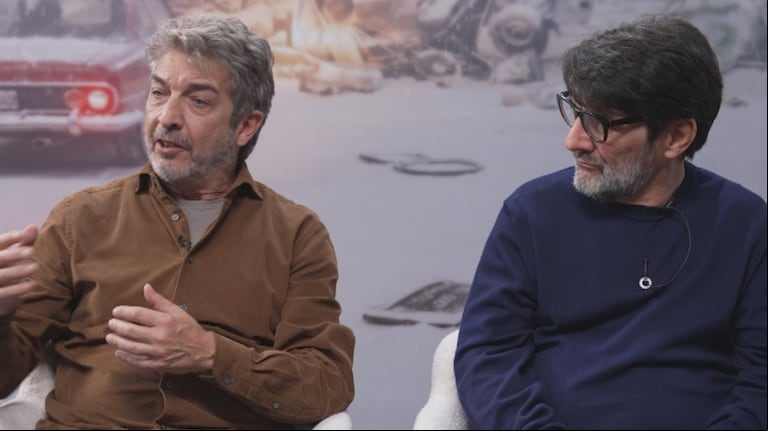Ricardo Darín y César Troncoso conversaron con Telenoche. (Foto: Captura eltrece)