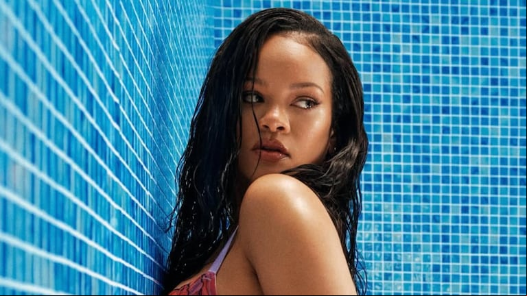 Rihanna causó sensación en una producción de fotos en lencería. (Foto: Instagram/@badgalriri).