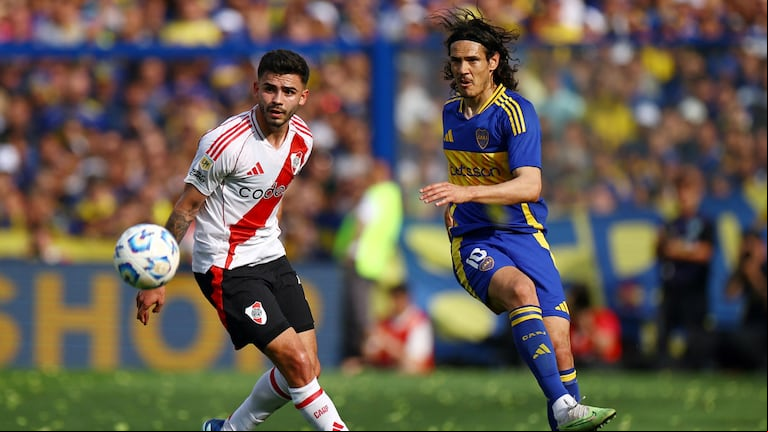 River recibirá a Boca en el Monumental por la fecha 15 de la Liga Profesional 2025 (Foto: REUTERS/Agustin Marcarian).