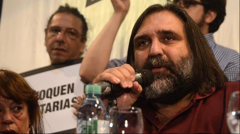 Roberto Baradel, Secretario general del Sindicato Unificado de Trabajadores de la Educación de Buenos Aires.