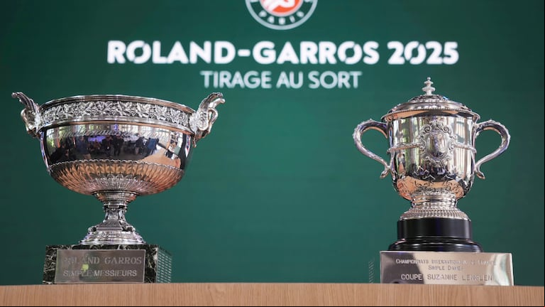 Roland Garros 2025: cómo quedó el cuadro de los cuartos de final masculino (AP Foto/Christophe Ena).