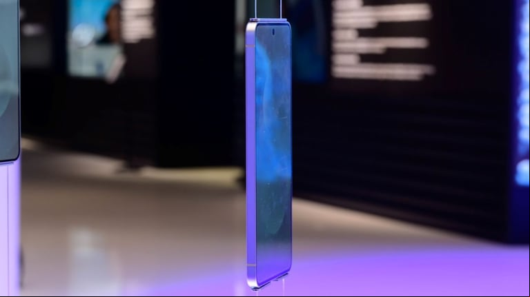 Samsung Galaxy S25 Edge: la surcoreana ya mostró ejemplares del dispositivo. (Foto: Samsung)
