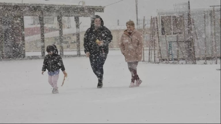 Se esperan nevadas para este martes en Neuquén, Río Negro y Chubut. (Foto: gentileza La Opinión Austral)