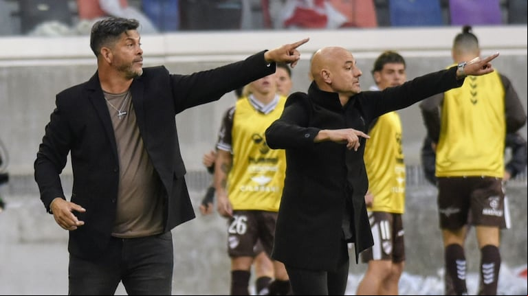 Sergio Gómez y Favio Orsi, artífices de Platense campeón (Foto: Fotobaires)