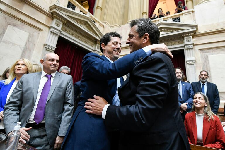 Sergio Massa designó a Wado de Pedro como jefe de campaña. (Foto NA)