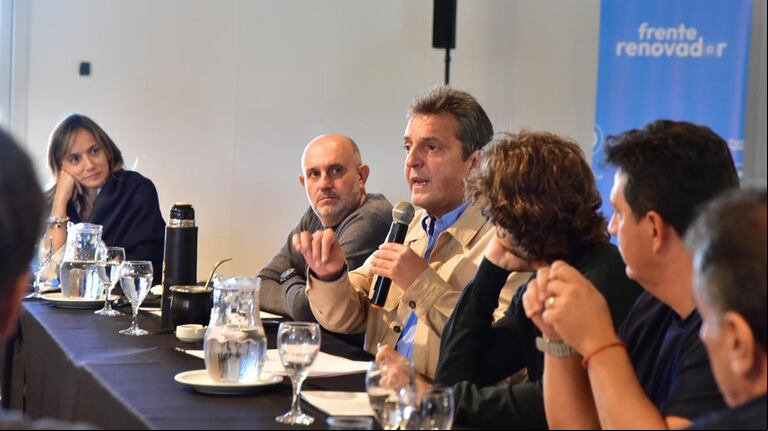Sergio Massa encabezó un encuentro del Frente Renovador y pidió poner el foco en la unidad. (Foto: Frente Renovador)