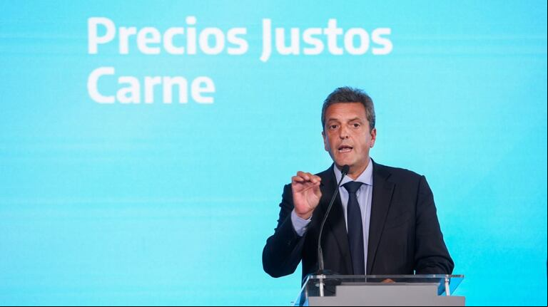 Sergio Massa prepara su gran acto político. (Foto: Ministerio de Economía)