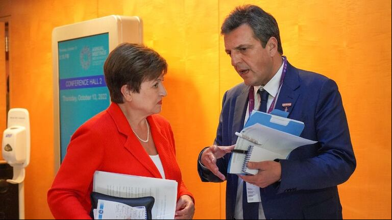 Sergio Massa sería parte de la comitiva que viaje a Estados Unidos en caso de oficializarse el encuentro. (Foto: Ministerio de Economía)