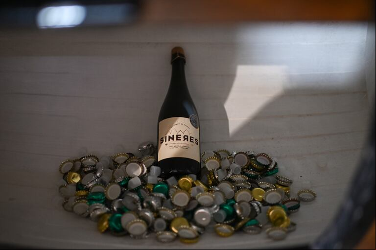 Sineres es la champagnera más famosa de Córdoba y Andrea cuida la imagen de la marca. (Foto: Walter Carrera para @argentinaxfehgra)