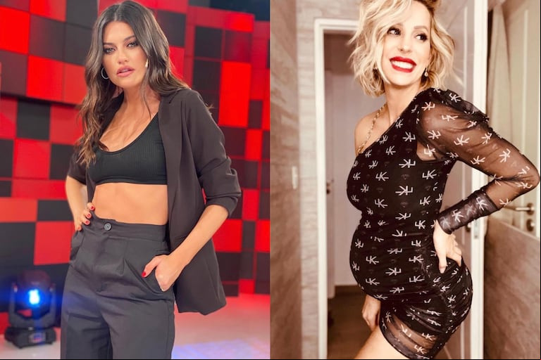 Sofía "Jujuy" lució la estampa lunar en un top, y Noelia Marzol eligió un vestido. (Fotos: Instagram @sofijuok y @noeliamarzoloficial).