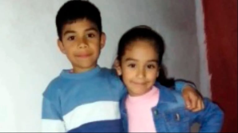 Sofía y Dylan tenían 5 y 8 años cuando los asesinaron. (Foto: NA).