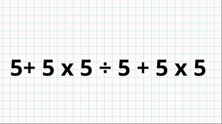 Solo el 7% puede resolverlo: la cuenta matemática únicamente para inteligentes. (Foto: TN)