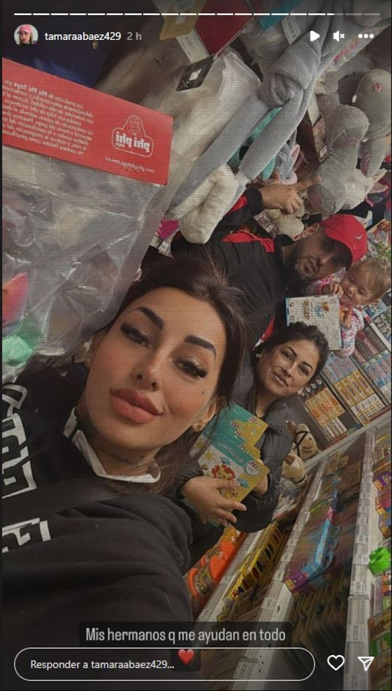 Tamara Báez mantiene viva la tradición de L-Gante. (Foto: Instagram /tamaraabaez429)
