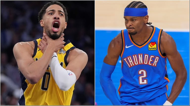 Thunder vs. Pacers, la final inédita de la NBA que contempla a dos equipos con una rivalidad casi nula. (Reuters / AP)