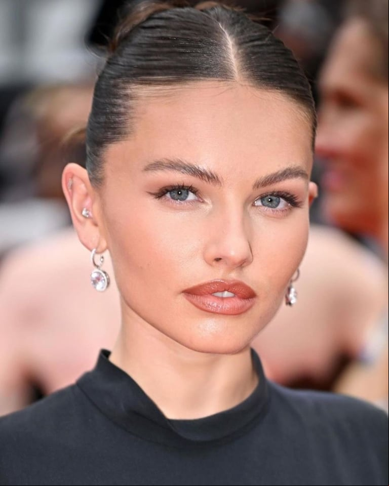 Thylane Blondeau brilló en Cannes. (Foto: Instagram/@thylaneblondeau)