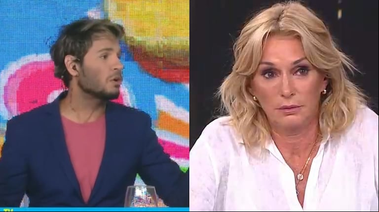 Tomás Dente hizo una oración en vivo tras enfrentarse a Yanina Latorre: “Para que la verdad salga a la luz” (Foto: Captura Net TV - América)