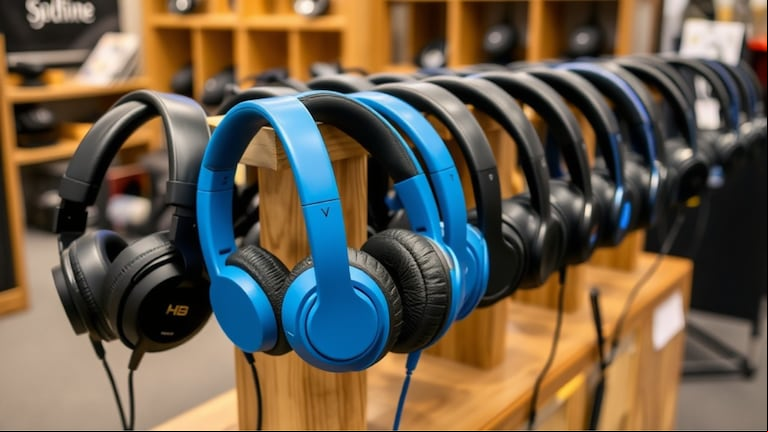 Tres supermercados liquidan auriculares con 2x1 y hasta 25% de descuento (Foto: Imagen ilustrativa generada con IA).