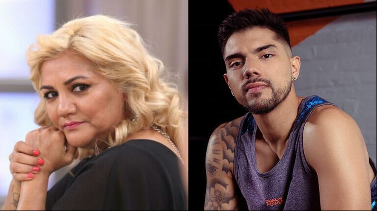Tyago Griffo y Gladys La Bomba Tucumana, conmocionados por la muerte de Olga (Foto: eltrece/ Instagra Tyago Griffo).