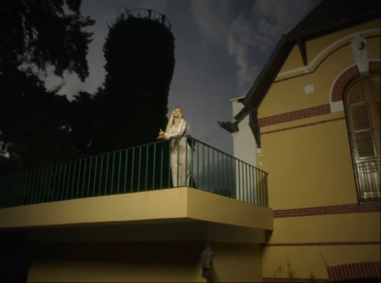 Un adelanto del videoclip de Wanda Nara y L-Gante. (Foto: Instagram/@wanda_nara /@lgante_keloke)