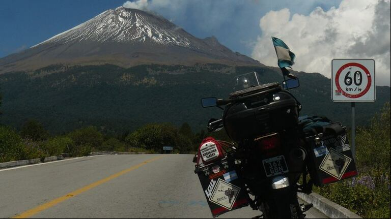 Un cordobés rifa su moto para comprarse otra que permita recorrer Chile, Uruguay y las 23 provincias de Argentina. (Foto: Gentileza Esteban Lizo)