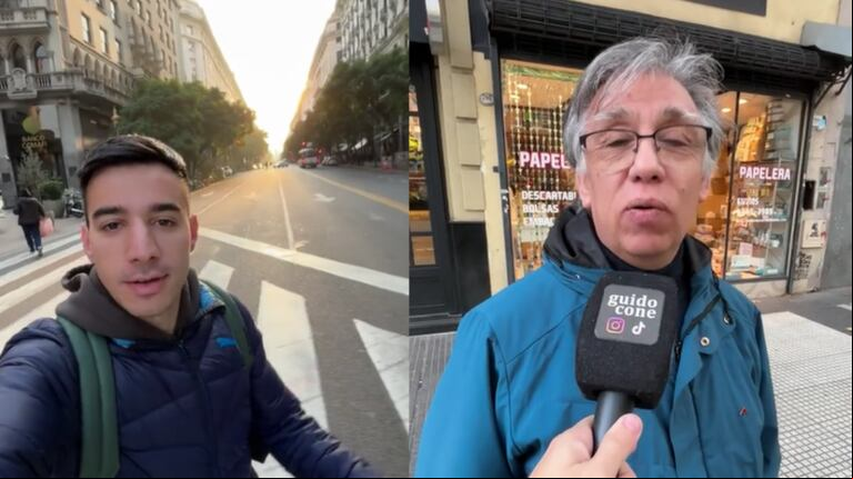 Un joven salió a la calle a preguntar cuál es el mejor barrio de Capital: qué respondió la gente. (Foto: TikTok/@guidocone)