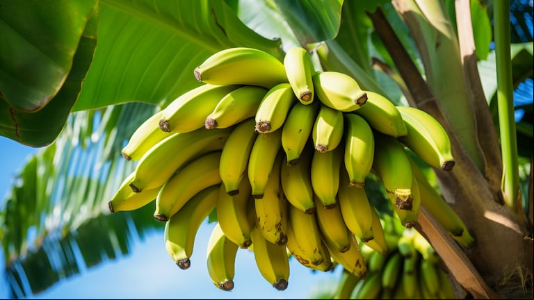 Un uruguayo da consejos sobre cómo tener bananas, aun en el invierno del sur del continente Foto: Freepik.