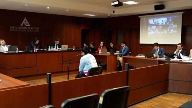 Una de las audiencias del juicio contra Caro y Graneros. (Foto: gentileza La Gaceta).
