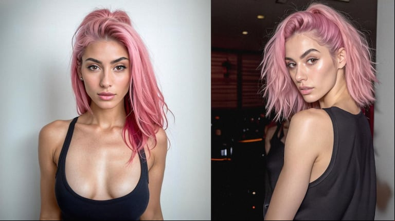 Una influencer generada con inteligencia artificial despierta polémica por sus imágenes hipersexualizadas
