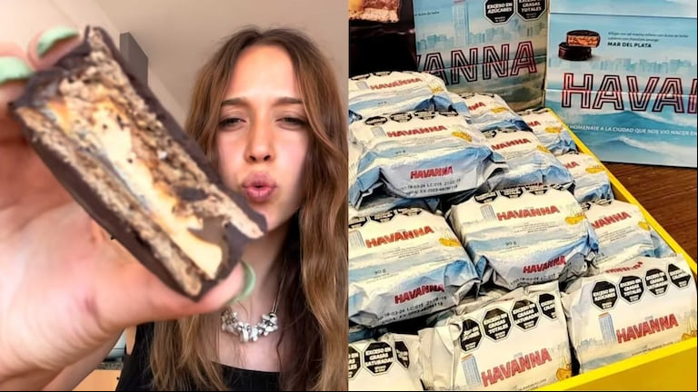 Una joven compartió cómo hacer el nuevo alfajor más famoso y se volvió viral en Tiktok (Video: Tiktok/@anto.arboscelli)