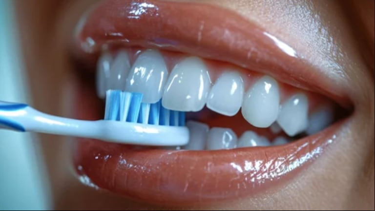 Usar cepillo de dientes gastado o viejo incrementa el riesgo de caries y otras efermedades bucales. Foto: Adobe Stock