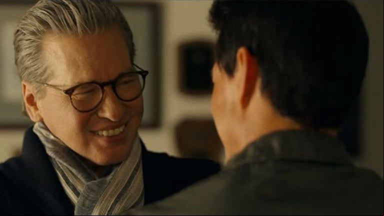 Val Kilmer ante Tom Cruise en "Top Gun: Maverick". (Foto: Instagram/@valkilmerofficial)