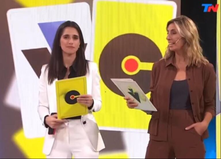 "Verdad/Consecuencia", con la conducción de Luciana Geuna y Maru Duffard. (Foto: captura TN)